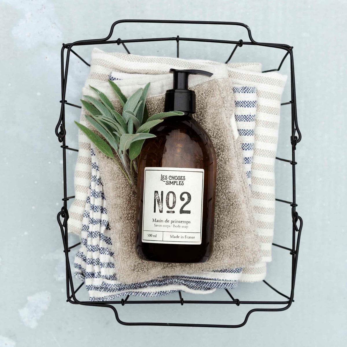 Les Choses Simples - Hand &amp; Body Soap - &quot;Matin de Printemps&quot; Fresh Linen Scent