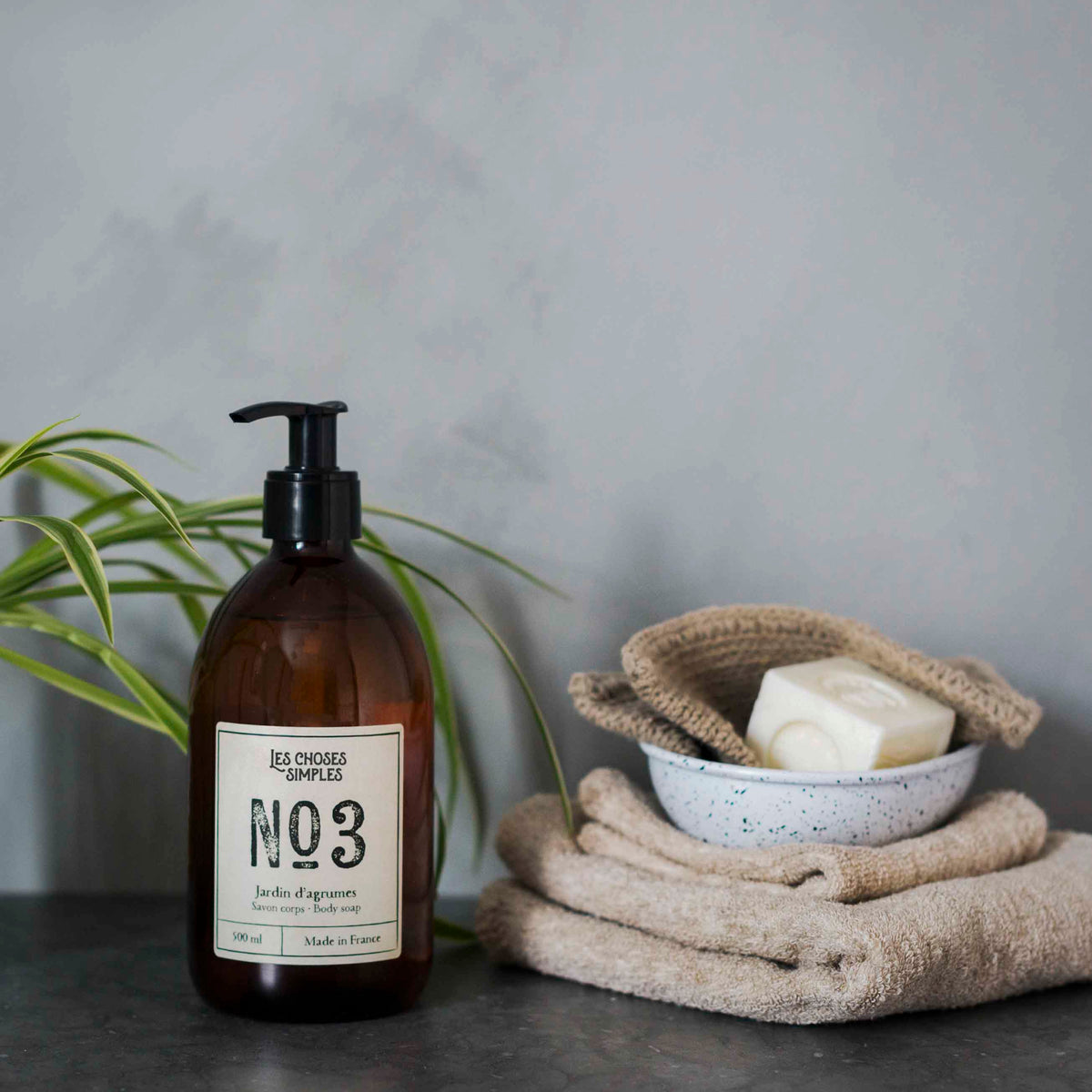 Les Choses Simples - Hand &amp; Body Soap - &quot;Jardin D&#39;Agrumes&quot; Citrus Scent