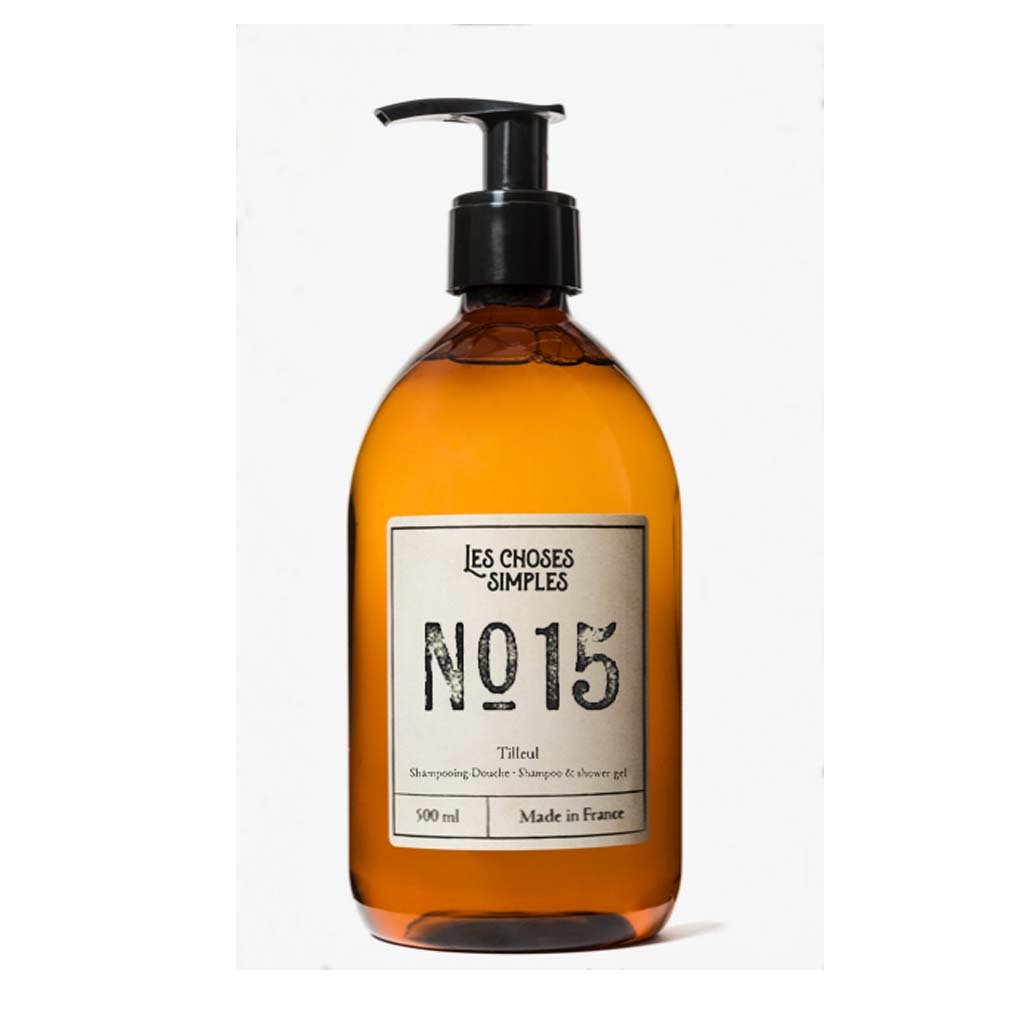 Les Choses Simples - Shampoo & Shower Gel "Tilleul" Fresh Linden Tree scent